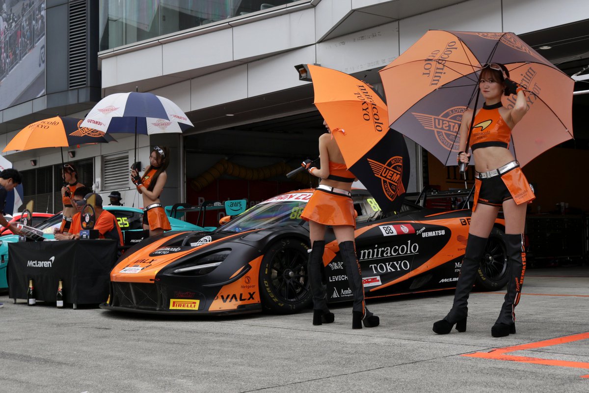 ns01gr4's tweet photo. No.88 miracolo TOKYO McLaren 720S GT3
【Drivers】Tadao Uematsu / Kenta Yamashita
【Date】2026.07.11-12 2026 GT World Challenge Asia Powered by AWS &amp; Japan Cup Rd.3/4 Fuji Speedway
Race1での総合優勝、おめでとうございます！ https://t.co/NDEftb8sBN