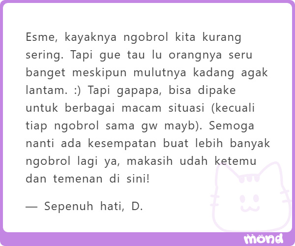 LeGerantMarius's tweet photo. teruntuk ESME katanya mulutnya agak lantam. emang iya? padahal cantik loh dia

lalu ada MATTHIAS yang kena siram wine pelanggan

MATIAS cie cie long text

lalu ada untuk ARCHER DJ ABADI. jujur satu resto penasaran sama kelanjutan hubungan mereka. https://t.co/dGQElKAipU