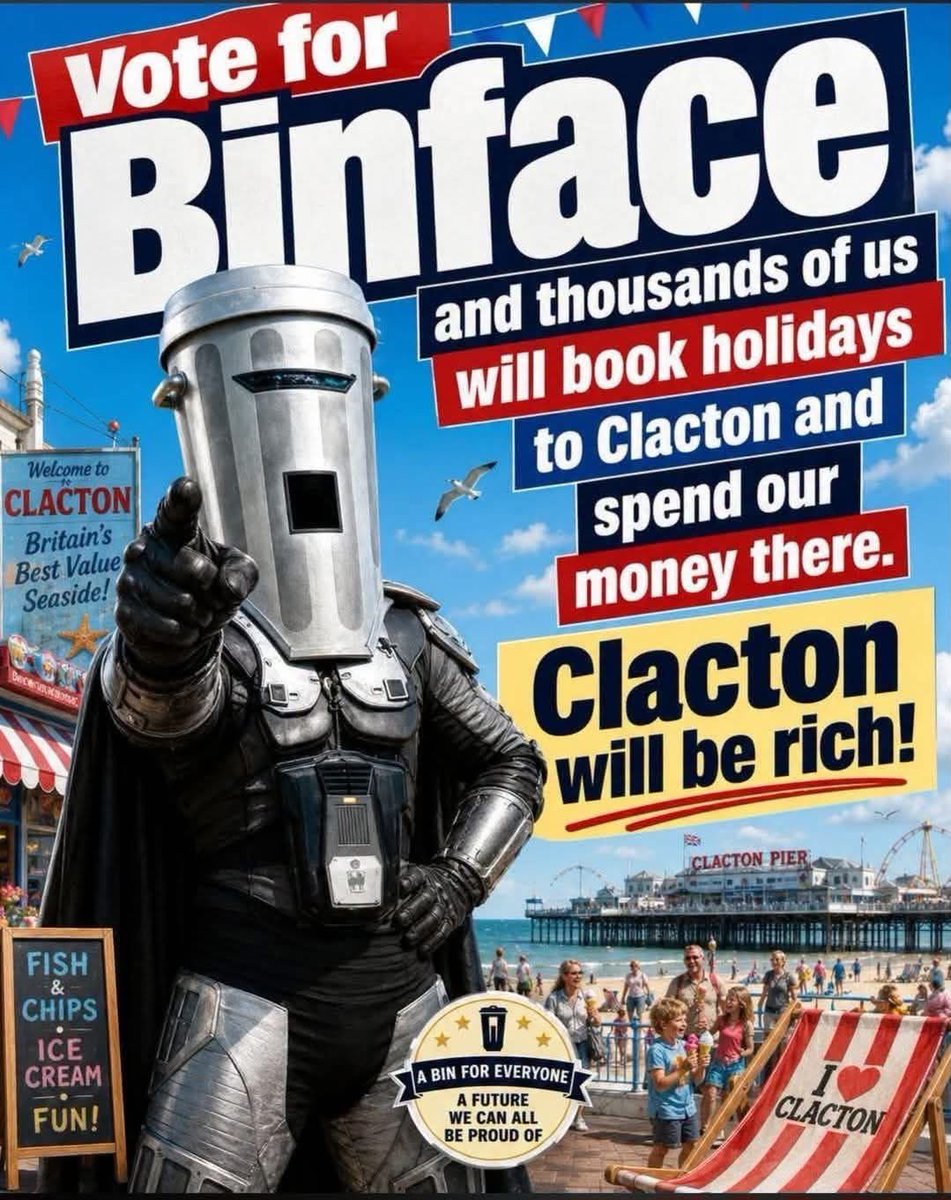 Yam_Nivek's tweet photo. #VoteBinface #CountBinFace #FarageRiots https://t.co/D1d9aGNyrK