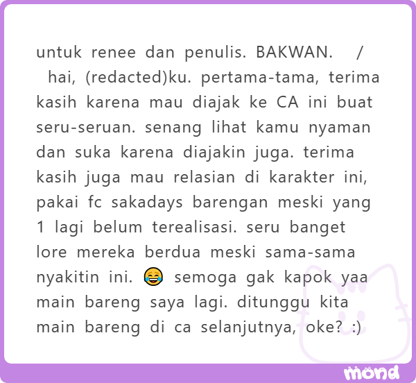 LeGerantMarius's tweet photo. ada pesan dari bakwan untuk LUCAS, GABRIEL dan juga RENEE! https://t.co/PoxrrXRdW3