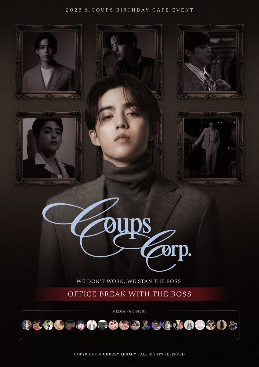 caratstalk's tweet photo. ✨ 2026 S.COUPS Birthday Cafe Event ✨
Office Break with the Boss
Event by @CherryLegacy
📍 https://t.co/i5L7Anye4V Coffee, Tea & Good Bites, Blok M Hub
📅 8–16 August 2026
🔗RSVP LINK:
https://t.co/0r4J2drnge
#COUPSCORP #에스쿱스 #SCOUPS #SEUNGCHEOL #SCOUPSBirthdayEvent https://t.co/TIfSOiiaYr