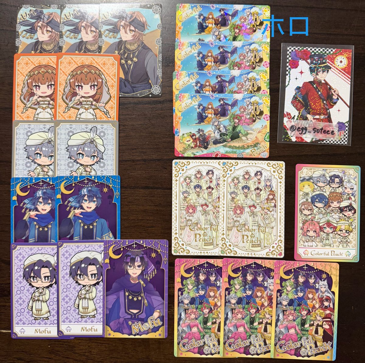 egg_soteee's tweet photo. 求:1枚目
譲:2枚目以降
4枚目は代行品のためお時間いただきます。
お気軽にお声掛けください🙌🏻♥️
特典🐑🌷👓ｱﾘ
 #からぴちグッズ交換 #からぴちグッズ買取  #からぴちグッズ回収  #からぴちグッズ譲渡 https://t.co/XpEU9mvWoA