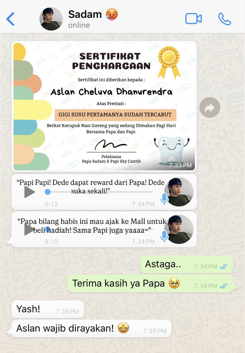 Meowwnulis's tweet photo. Aslan wajib dirayakan! 😆 https://t.co/usxMJg62tM