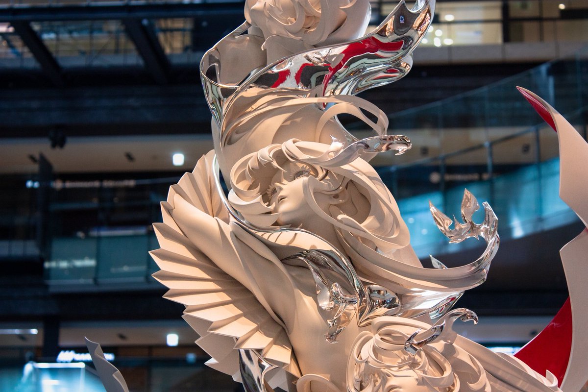 laol26661's tweet photo. 米山舞さんの作品見てきました！
＠グランフロント大阪 北館
#米山舞　#ARTSCRAMBLE https://t.co/cyIaRsO7tT