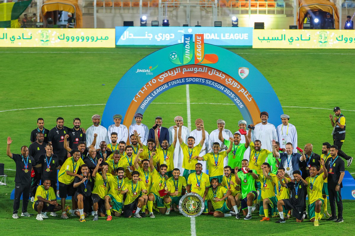 Seeb_SC's tweet photo. غداً الاثنين يبدأ الفريق الأول لكرة القدم تحضيراته للموسم الجديد 2027/2026 
#نادي_السيب https://t.co/fHQPYwWGcz