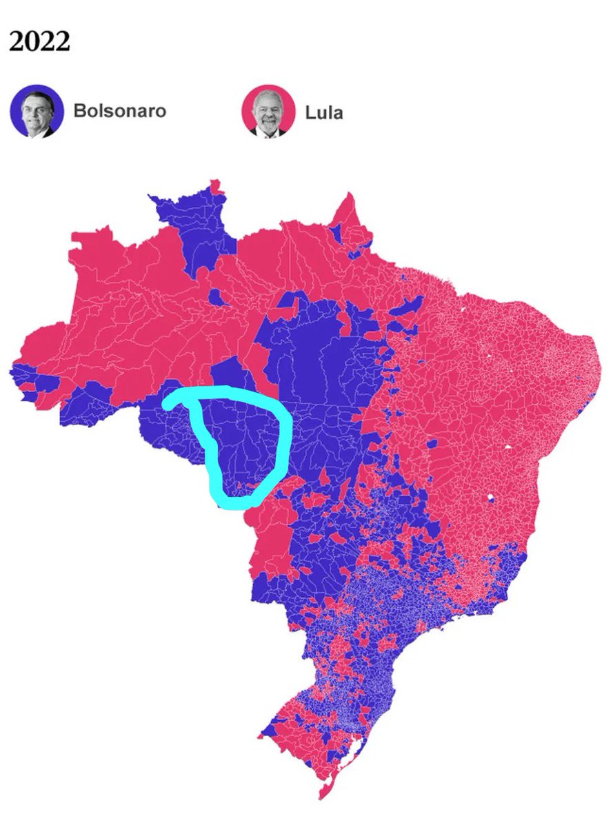 intentionalisms's tweet photo. I understand what you’re trying to do here but you gotta pick a different state. “A farmer in Mato Grosso” is about the most Hitlerous demographic you could possibly imagine. They’re not smallholding peasants they’re running soy-exporting empires the size of a small country in the Balkans.