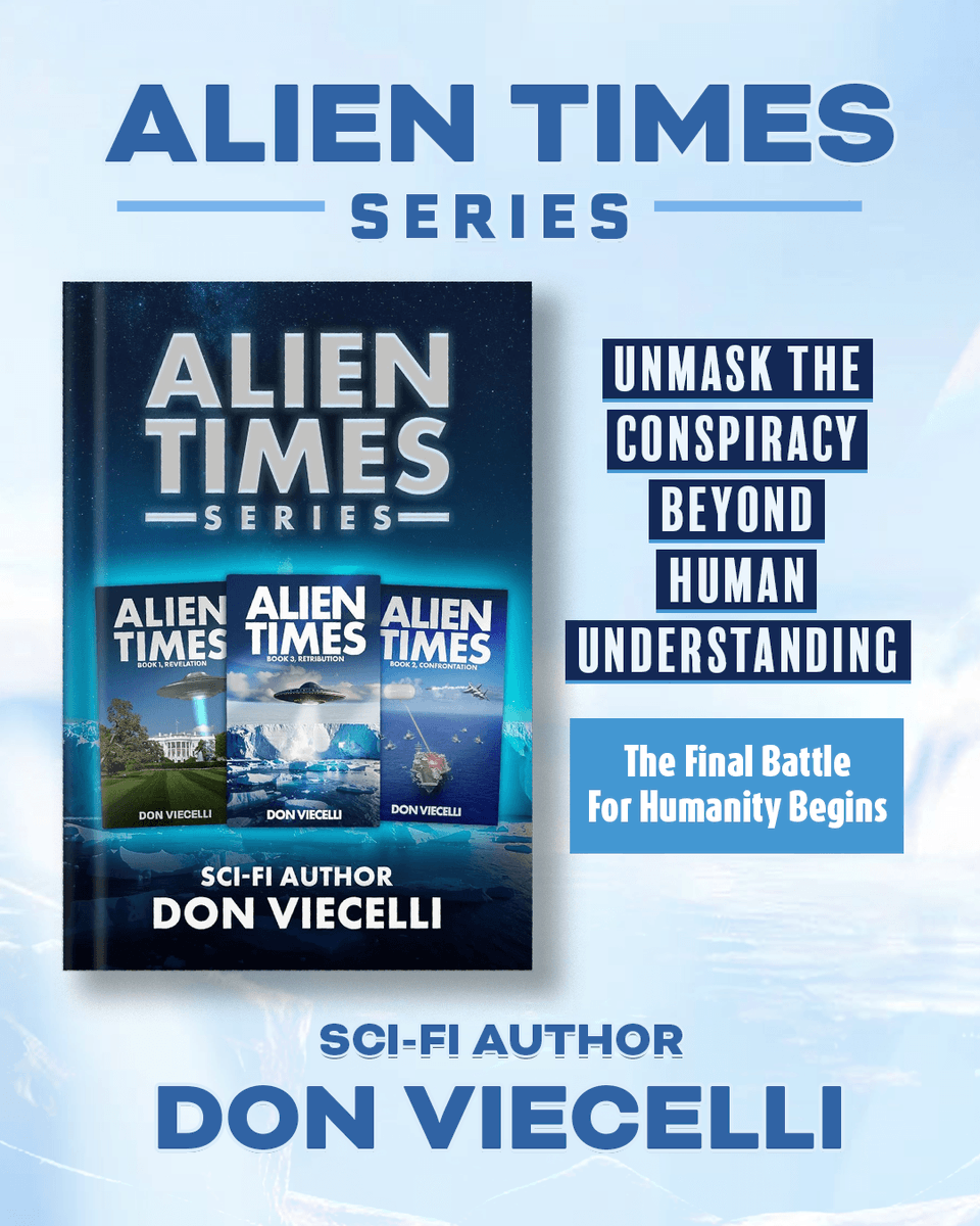 SHOUTmyBook's tweet photo. Secret agencies. Alien technology. Global conspiracies. One discovery turns humanity's greatest mystery into its greatest crisis. BY @DonViecelli

Available on - Amazon https://t.co/2jci6AFiFJ