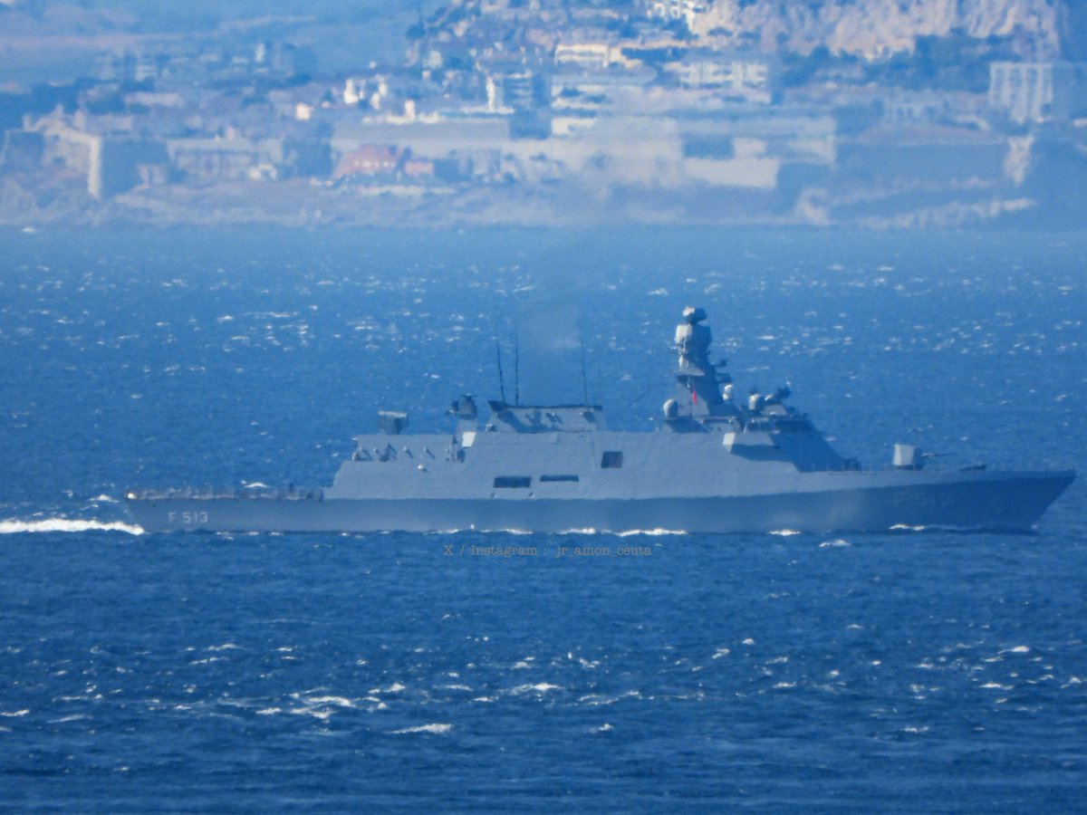 jr_amon_ceuta's tweet photo. 🇹🇷 Turkish Navy Ada-class corvette TCG Burgazada (F513) eastbound in the Strait of Gibraltar.
- July 12, 2026 -
@jr_amon_ceuta #tcgburgazada #f513 @YorukIsik https://t.co/57zR70CyjF