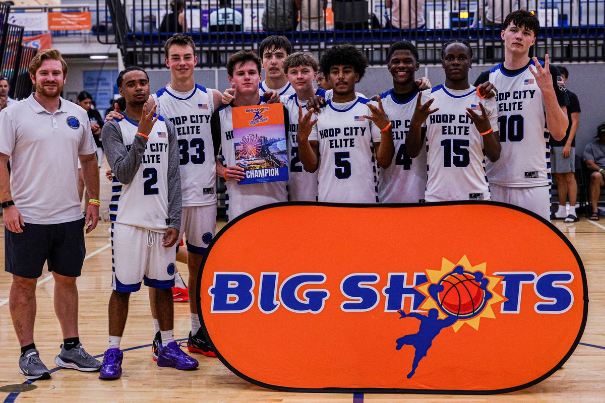 BigShotsGlobal's tweet photo. #BIGSHOTS #MYRTLEBEACHLIVE

🏆 15U Platinum Championship 🏆

Champs: Hoop City Elite 49
MVP: Bon Mugisha. Mugisha scored 13 points in the title game. 

Runner Up: Triad Falcons 2029 46 https://t.co/hSMcZTiZR1
