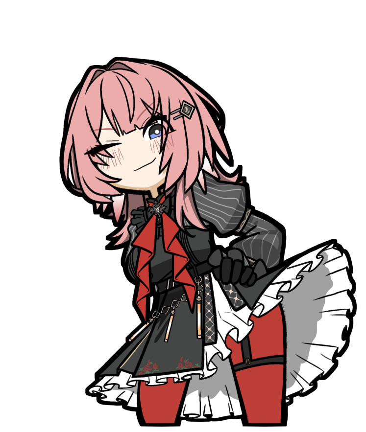 towa_momiji's tweet photo. #Luillust 新衣装でもウインク https://t.co/5BJJif9tWB