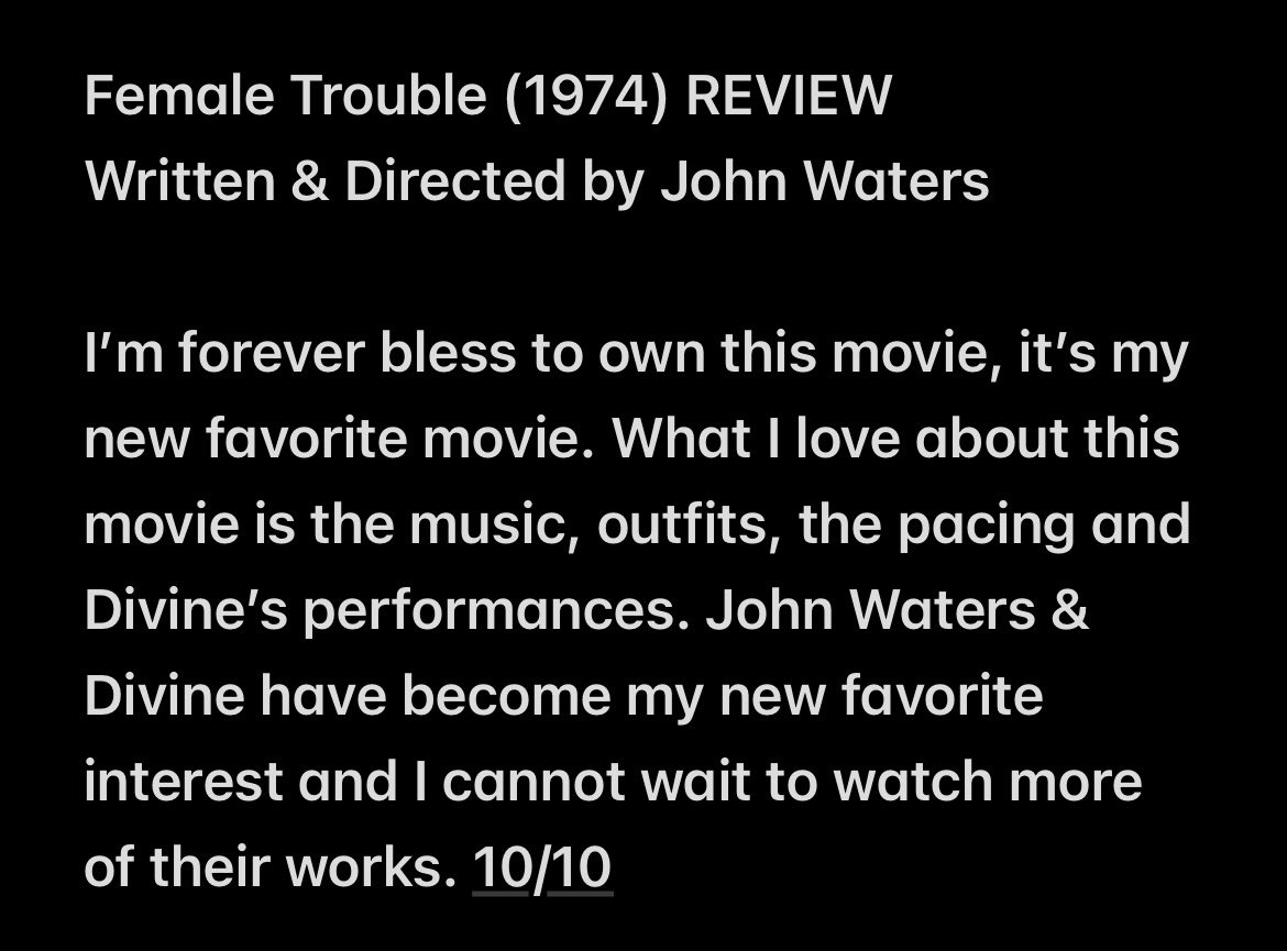 DeaditeDiego's tweet photo. Morning
I have 2 reviews to share
#femaletrouble #whenastrangercalls #horror #movies https://t.co/StiGdfQds2