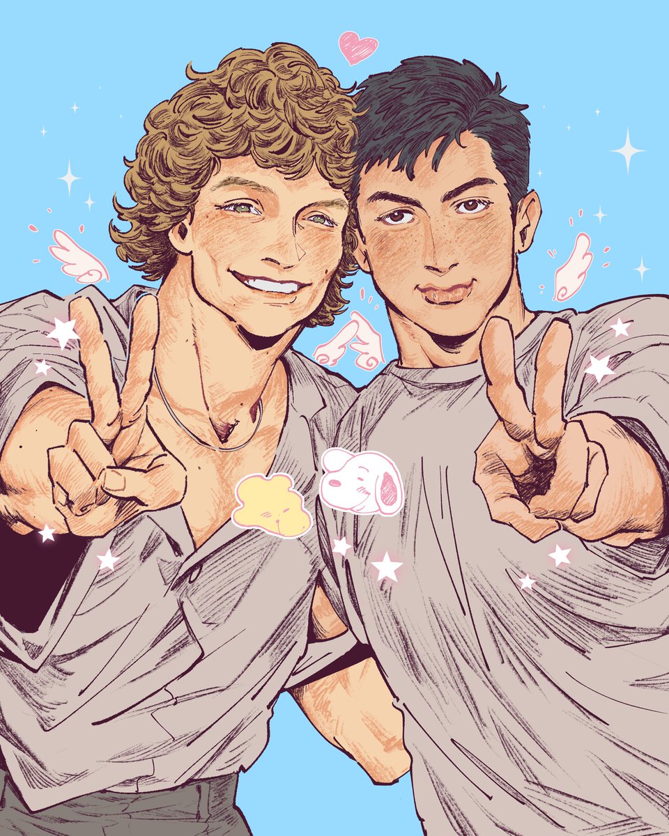 3000_etc's tweet photo. Angel Boys😇&amp; Demon Boys😈 https://t.co/kWAd1D9uFO