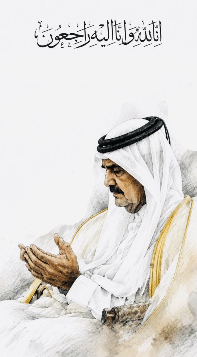 Fuad_N_Alsalman's tweet photo. خالص العزاء وصادق المواساة للأشقاء في دولة قطر الحبيبه بوفاة المغفور له بإذن الله الأمير الوالد الشيخ حمد بن خليفه آل ثاني طيب الله ثراه وأسكنه فسيح جناته https://t.co/Osbr3gyezN