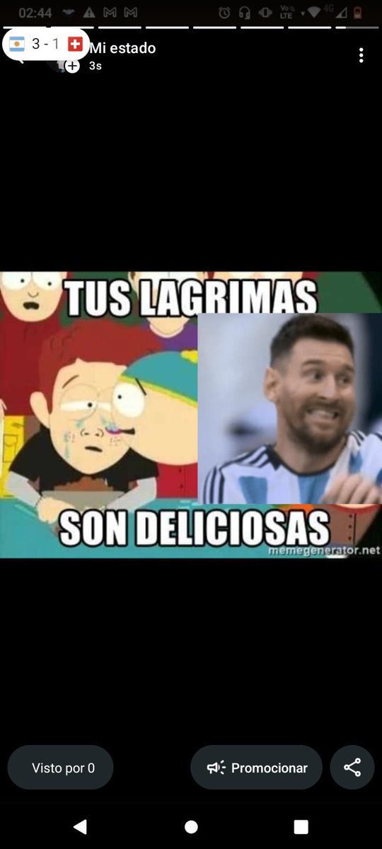 leojchavez86's tweet photo. @epicredcards para todos los llorones resentidos Anti Argentina y Messi, jeje.. sigan chup4nd0la 🖕🏼🇦🇷😹 https://t.co/QJncXzSkO4