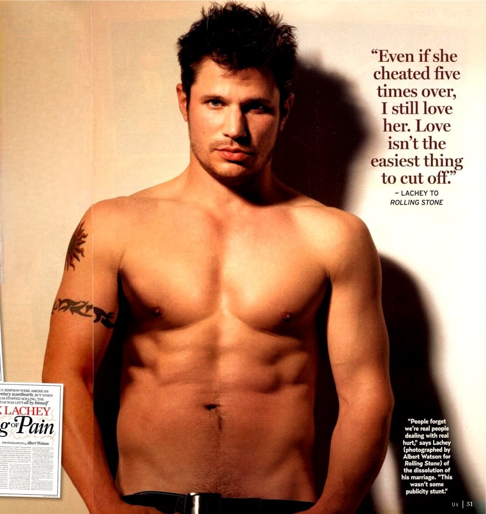 y2kpopart's tweet photo. Nick Lachey on US Weekly mag (2006) https://t.co/huej7QqbH0