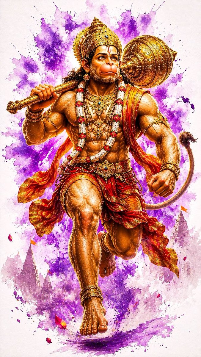 Bijal_shah11's tweet photo. वीर हनुमाना अति बलवाना। https://t.co/KdNu92gUlp