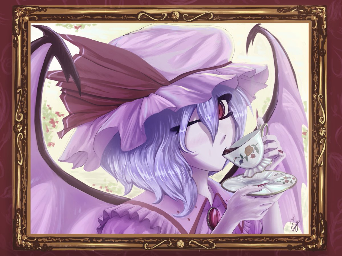 Just an ordinary painting in the Scarlet Devil Mansion #東方