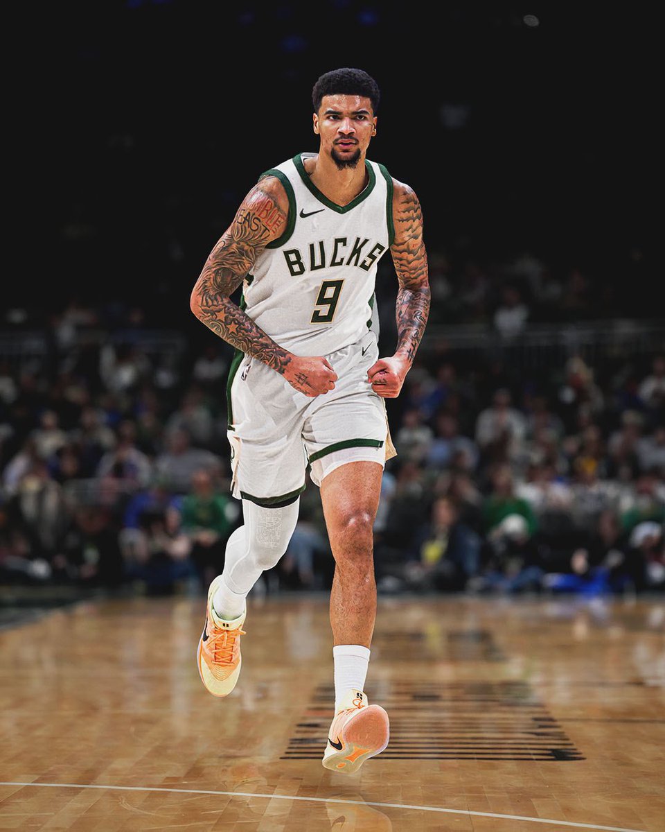 Bucks's tweet photo. Number 9, Kel’el Ware. https://t.co/20ezWFA22v