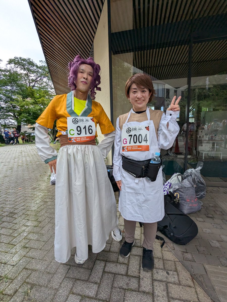 tomomode2319's tweet photo. 小布施見にマラソンで私の細かすぎて伝わらないコスプレダントツ１位はゴールデンカムイの江戸貝😳作品知ってるかたにツッコまれたらしい🤣女性です😳 https://t.co/rjfUMtgC9l
