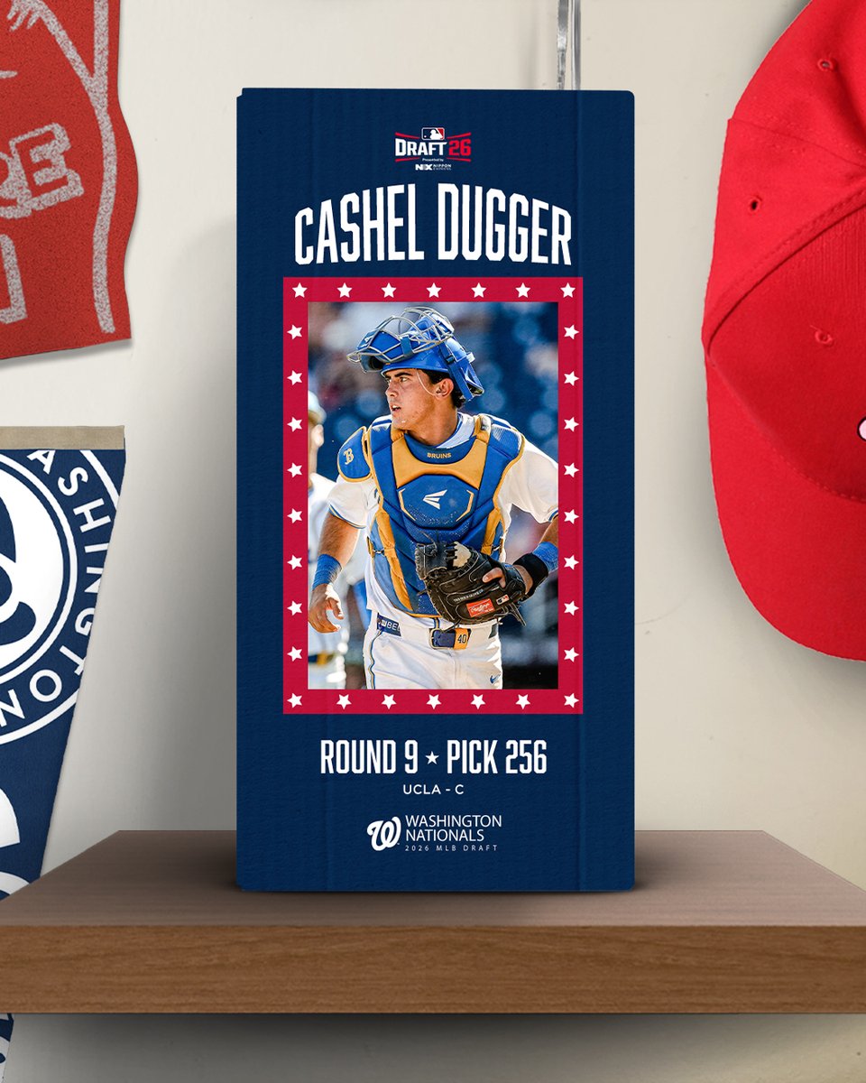Nats_PlayerDev's tweet photo. welcome to the nationals, cash 🙌 https://t.co/ZanKhtcANp