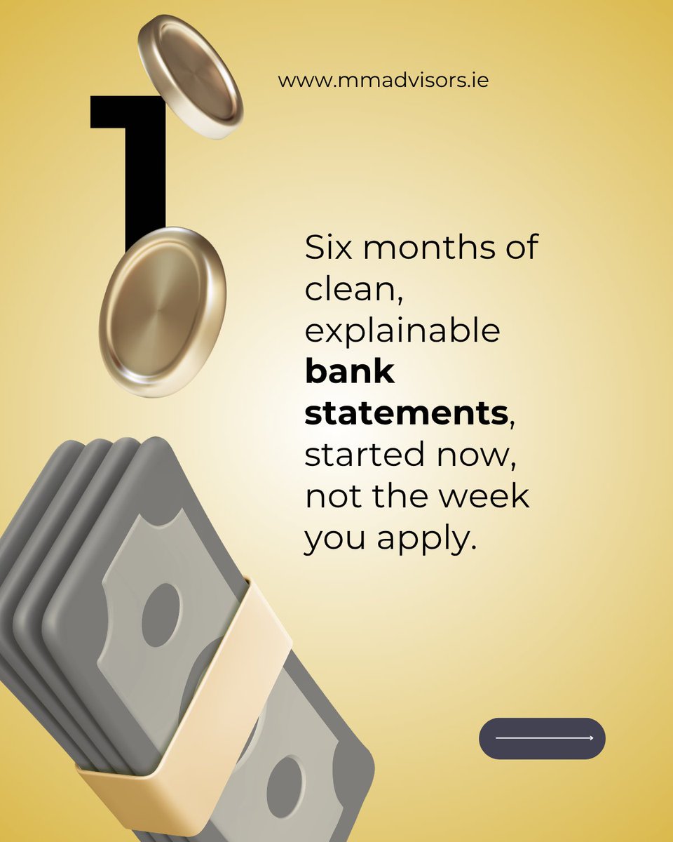 MMAdvisors_ie's tweet photo. None of this is complicated. Most of it just needs to start earlier than people think. Save this and start the six-month clock today.

#MortgageApproval #IrishMortgageBroker #FirstTimeBuyerIreland #MMAdvisors https://t.co/h4JkXpjJsG