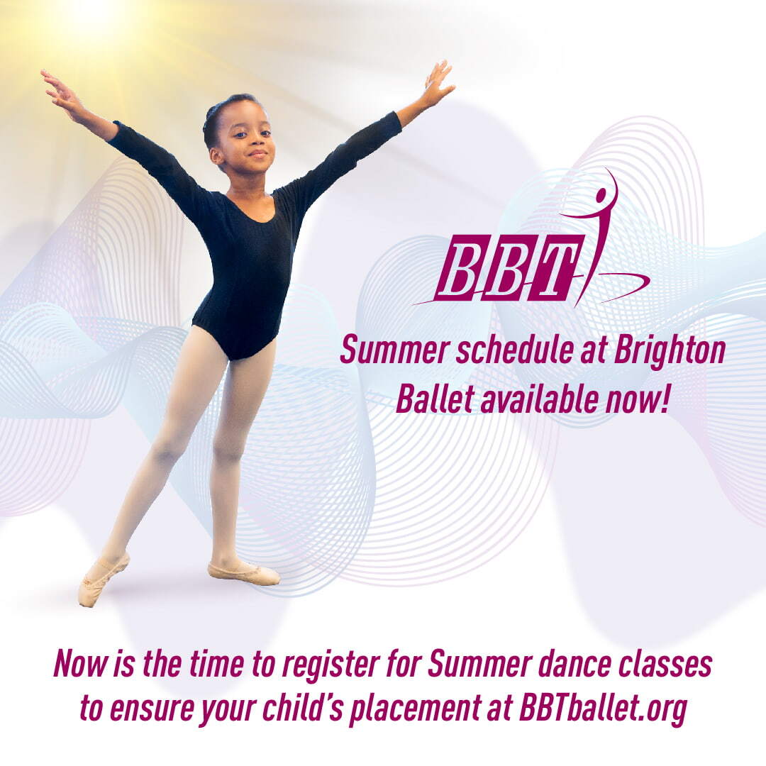 BrightonBallet's tweet photo. 🚨BBT's Summer 2026! 🩰☀️
📅 June 22 - Aug 23: À La Carte #Dance Program
#Ballet #ContemporaryDance #JazzDance &amp; more!
📍 #Kingsborough #CUNY - A/C studios &amp; free parking 
📲 929-610-2117 | https://t.co/PFNLgKr9nf https://t.co/Wp5rdoehFo