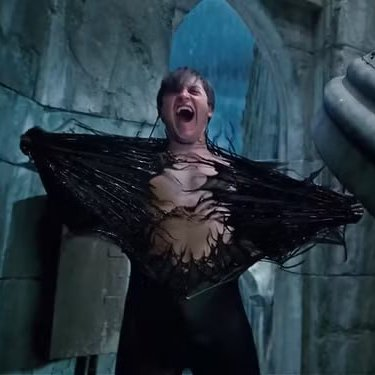 trad_west_'s tweet photo. >Peter Parker in Spider-Man 3
>Get infected by a dark alien symbiote that acts exactly like demonic possession
>It gives you a temporary high of power but turns you arrogant, cruel, and isolated
>Realize the "suit" is actually a parasite consuming your soul and you can't rip it off on your own
>Go to the one place on earth that can save you: a Church
>Climb up into the belfry in absolute agony, trying to fight the darkness
>The massive church bells start to ring
>In Catholic tradition, church bells are literally anointed with sacred chrism oil by Bishops to drive out evil
>The consecration prayer literally says: "at the sound of these bells may the enemy always flee"
>The resounding frequency of the holy bells physically tortures the symbiote, forcing it to release its grip on Peter
>He rips the demon off his chest and is finally free
>Director disguises a literal Catholic teaching as the climax of a superhero blockbuster

Based
