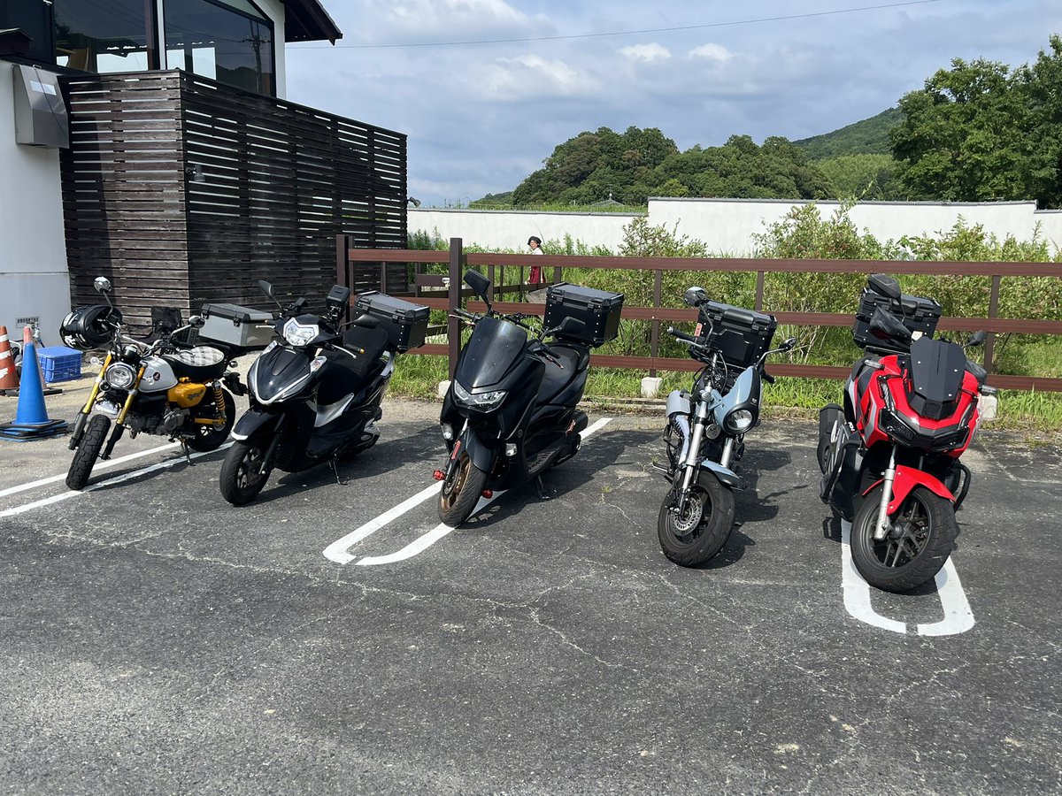 GoBwoi's tweet photo. 良きツーリングやった✌️
#adv150
#原付2種 https://t.co/W8TUM5vojj