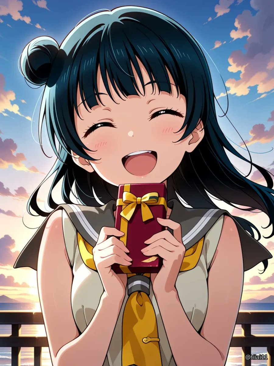tiiai112's tweet photo. お疲れ様でした！
今週も月曜日乗り切れました
改めて善子ちゃん誕生日おめでとう🎉🎂
いつものキメ顔もカッコかわいいけど、ブラメロで見せてくれたニッコニコの笑顔がとても魅力的です🥰
明日もよろしくお願いします✨
#津島善子誕生祭2026
#津島善子生誕祭2026 https://t.co/sFXyJiUgxt