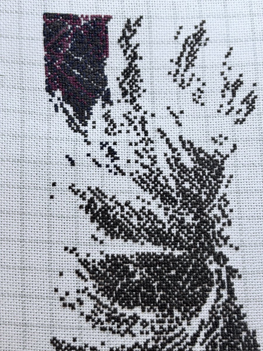 A HAED stitcher with too many WIPs 7/12 2026 #crossstitch #クロス