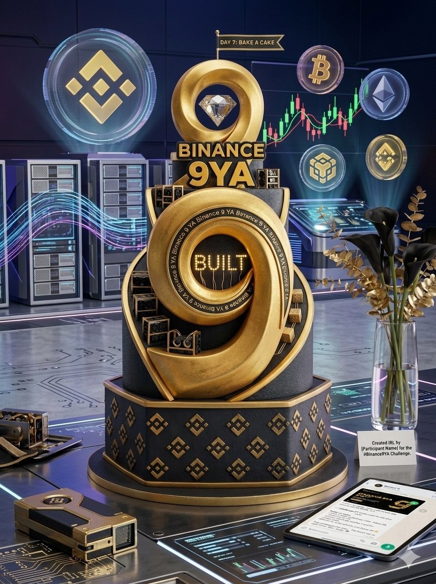 Silver000us's tweet photo. Celebrating 9 years of @Binance with the ultimate crypto cake! 🎂💛 Who wants a slice of the blockchain? 🚀#Binance9YA #Binance #USDC https://t.co/5vPyHmUEUN