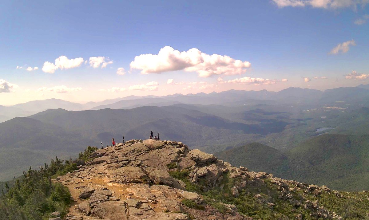 TRINITYPREZ's tweet photo. On the webcam for the Olympic Whiteface Mountain six months apart... January 26 (l) and July 26 (r).... always a beautiful view no matter the season!  https://t.co/7dCQkdoP7Y in the #Adirondacks https://t.co/nigp8Drrbk