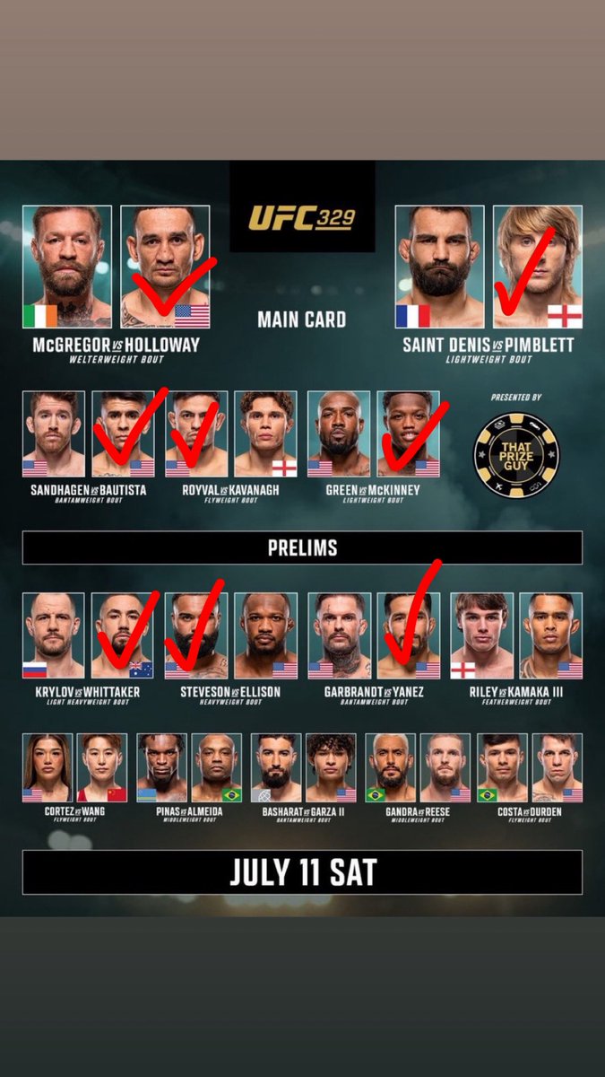 shebzman's tweet photo. Only got the Bobby Green fight wrong on UFC 329. That shouldn’t have even be stopped with one second left in the round 🤷‍♂️ https://t.co/SbgrlWvgsS