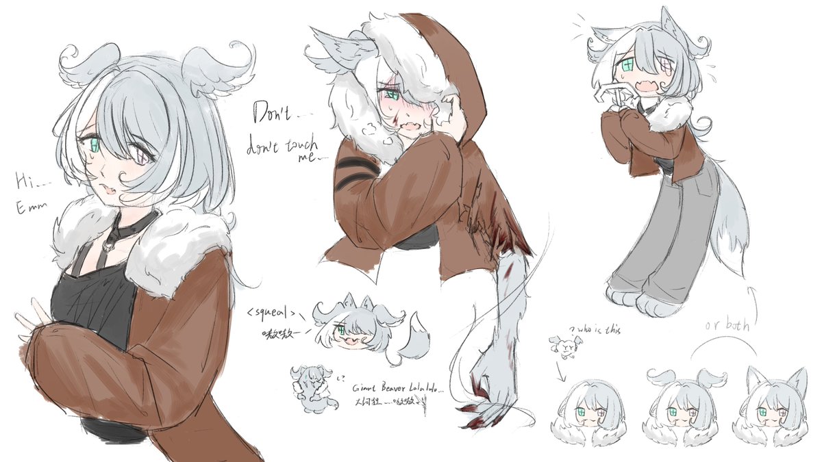 Applepiecat_'s tweet photo. 🐺 *delusion
#pendoraART #NijiENchanted2 https://t.co/tvpRZJgFXB
