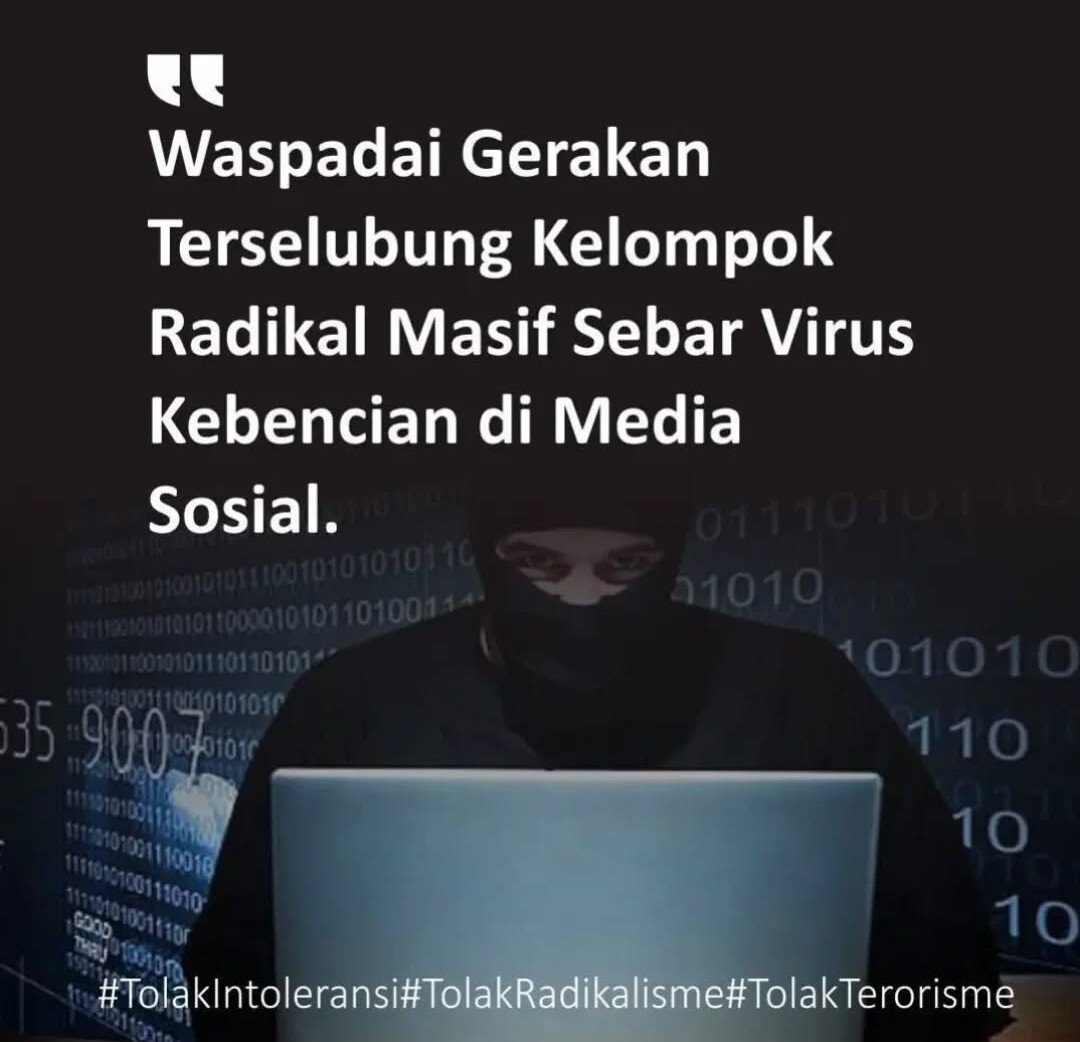 malukutoleransi's tweet photo. Yuk, jadi bgian dari solusi, bukan bagian dari polusi informasi 🇮🇩✨-
#kritistanpamembenci #tolakradikalisme #BetaDariMaluku #kloeli #omegle https://t.co/suJddA3W6I