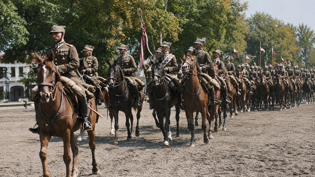 DawnaPolska's tweet photo. Defilada 1 Pułku Ułanów Krechowieckich.
#Polska #historiaPolski #wojsko #wojskopolskie #armia #armiapolska #ułani #jazda #kawaleria #IIRP #IIRzeczpospolita #niepodległa #IIwojnaświatowa #kampaniawrześniowa #rekonstrukcja https://t.co/20OS4YKQj4