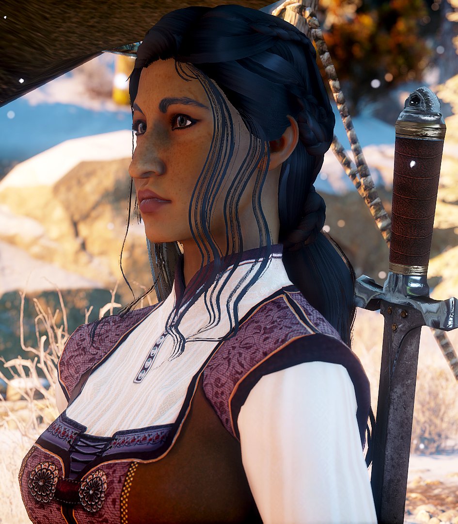 dykeghasts's tweet photo. my game crashed three times while i was trying to take screenshots of her.... virginia you are too beautiful too powerful https://t.co/a178hcu0Wk