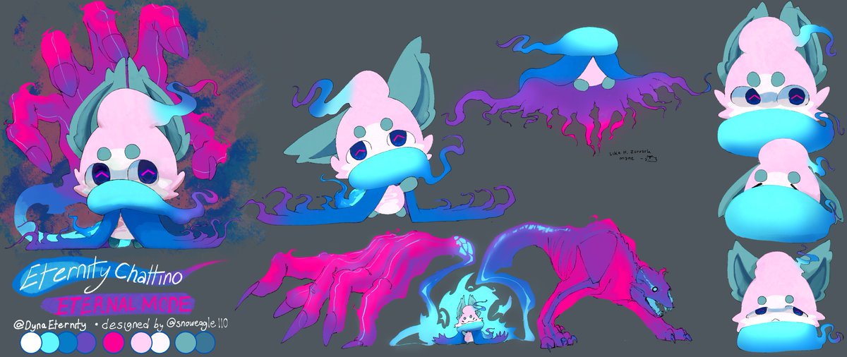 DynaEternity's tweet photo. Rebirth through a world of Illusion ⋆˚࿔
Eternity Chattino Reworked by @snoweagle110
I'm a Hisuian Zorua! Raoooooooooo
Thank you for always loving me ✦ 
#Chattino #RaorArt https://t.co/RjEvj0V3XV