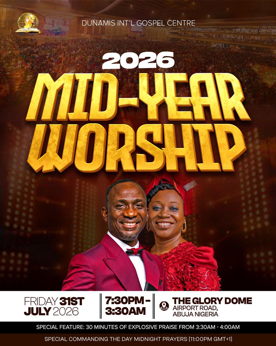 Dunamis International Gospel Centre tweet media