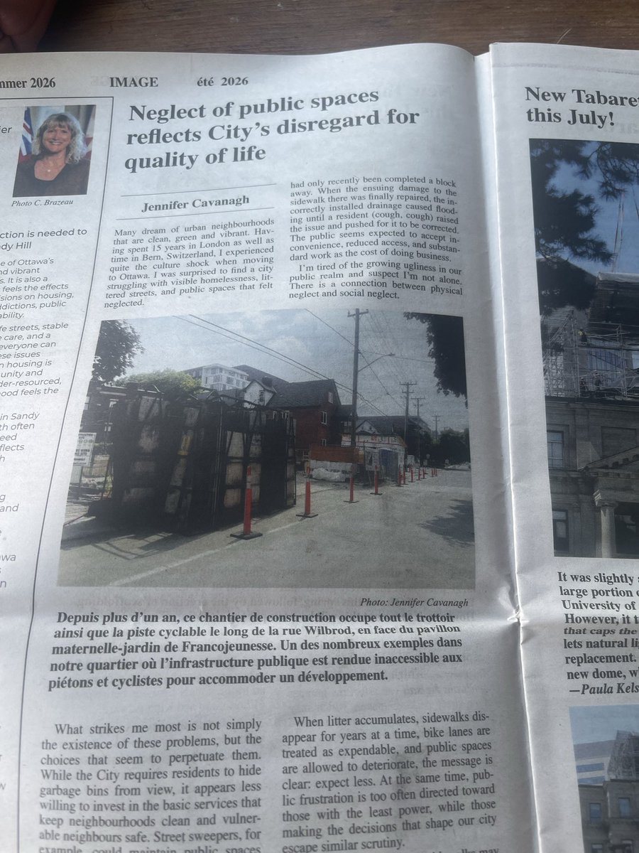 ellencharters's tweet photo. Great article in the Sandy Hill Image https://t.co/G3qd3yoNN1