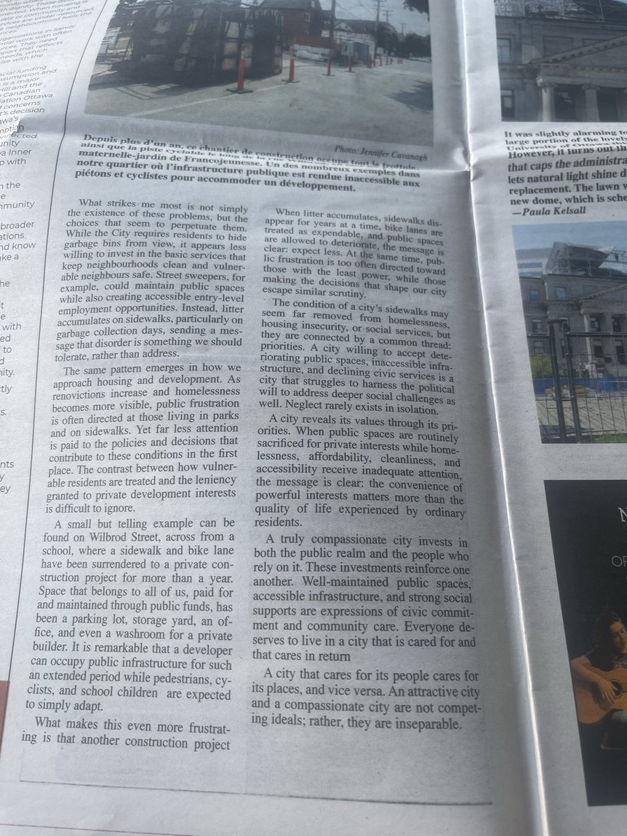 ellencharters's tweet photo. Great article in the Sandy Hill Image https://t.co/G3qd3yoNN1
