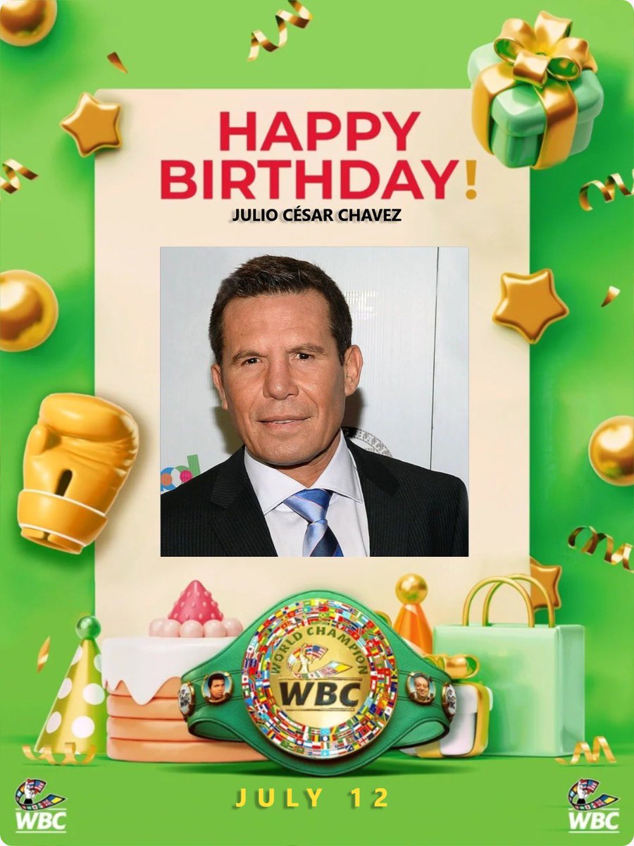 wbcmoro's tweet photo. Feliz cumpleaños al gran campeón mexicano !!! @Jcchavez115 https://t.co/zUOndtH7KC