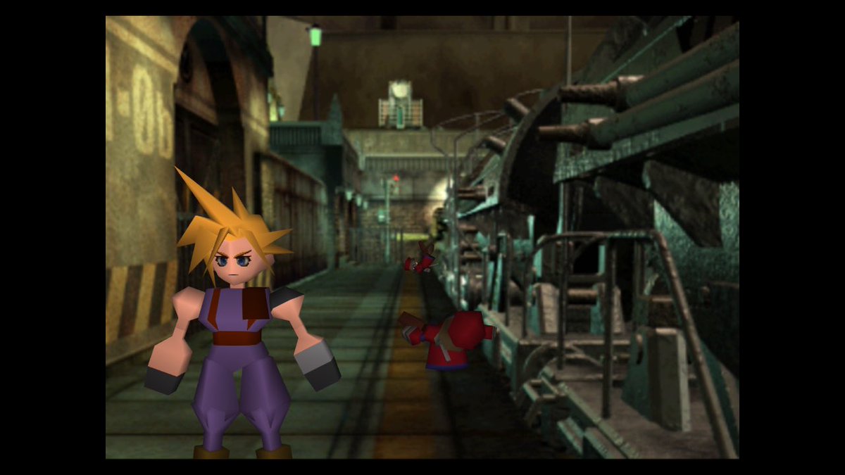 sms1127sms's tweet photo. FF7
初見の私
クラウドのビジュ見て膝から崩れ落ちる https://t.co/0tKLn47kYW