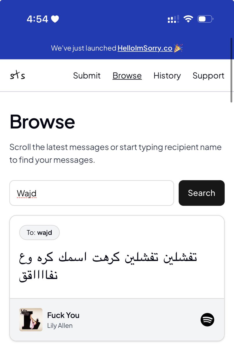 milavidal0ca's tweet photo. داخله اشيك في send the song قلت يمكن في رسالة لي منا ولا منا مع امل ضعيف يعني
اول شيء طلعت بوجهي https://t.co/4ZJUi46EDu