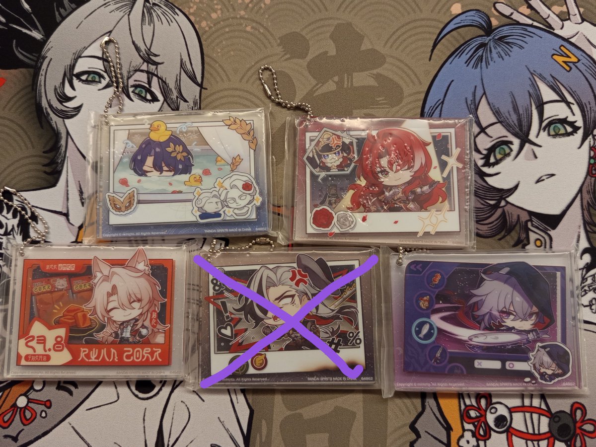 xionyap's tweet photo. Selling HSR vol.3 kuji prize merch , HSR vol.2 kuji prize merch , Demon slayer kuji A prize ( Mitsuri Kanroji figure) and Genshin blind box figure

P.S: 
1. Available within Malaysia only
2. Shipping will be calculated separately

DM for price if interested (๑•̀ㅂ•́)و✧. https://t.co/HpxEuPHHDr
