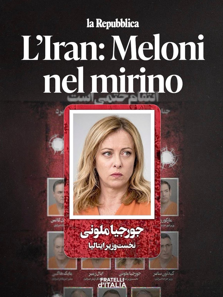 Lella67811668's tweet photo. @Violetta_2021 E CE MANCAVA PURE QUESTO  😲😲😲🇮🇹🇮🇹🇮🇹🇮🇹 

#FORZAA #GIORGIA  #MELONI #SOLIDARIETA #AL #PRESIDENTE #DEL #CONSIGLIO 🙏🙏🙏🇮🇹🇮🇹👍💯👍💯👍💯🇮🇹🇮🇹🇮🇹 https://t.co/6PwVjGM5ML