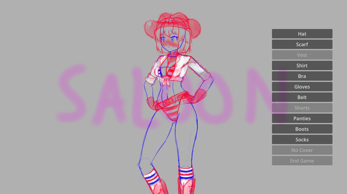 ZZP_official's tweet photo. Finished the Lila strip blackjack game prototype by adding the best part: you can choose what she has to strip each time you beat her, and, in the full game, she’ll react accordingly with a cutscene.

I'll be working on the script and proper art assets next.
#indiedev #enf #euf https://t.co/fFoj9ETovJ