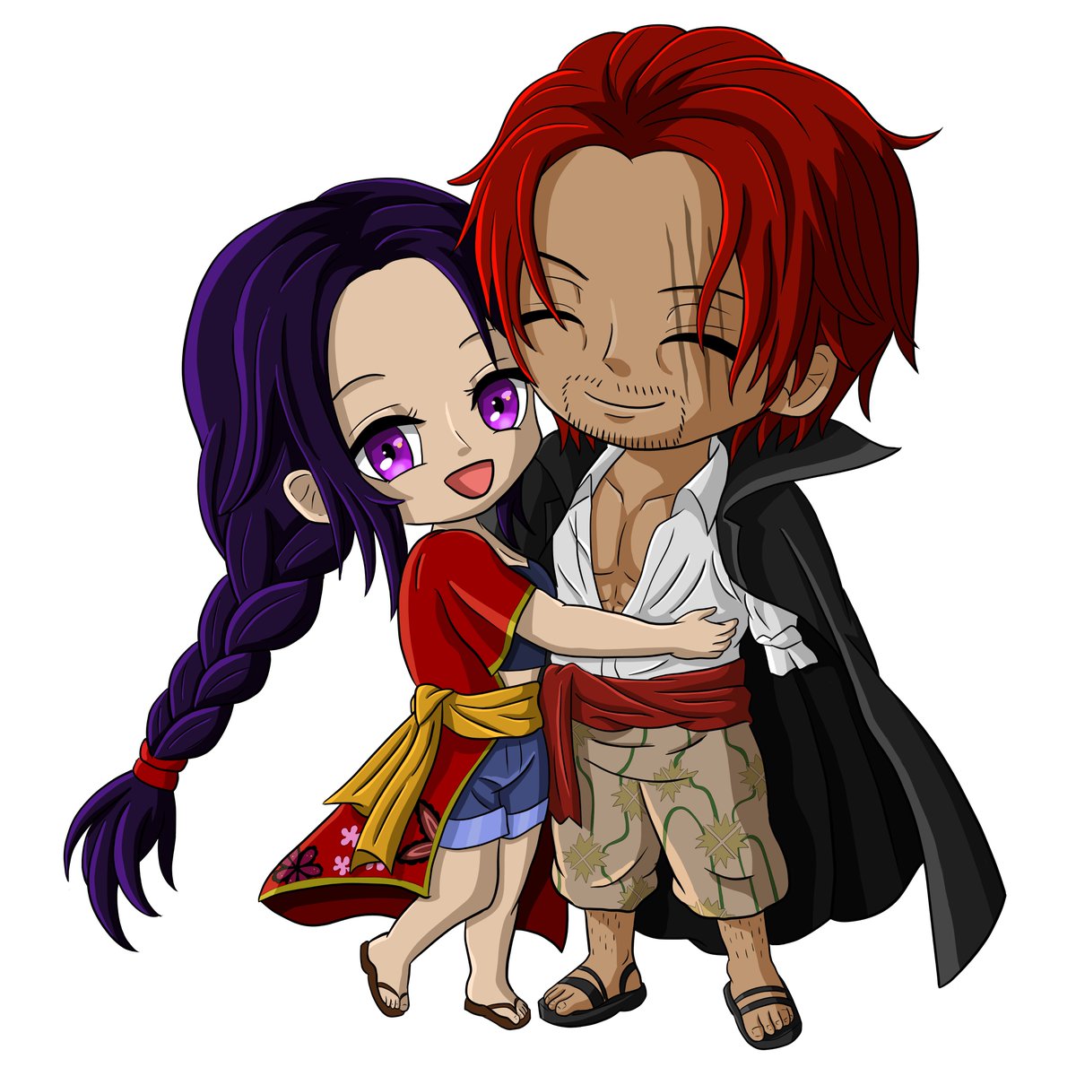 Aludra loves Shanks!! tweet media