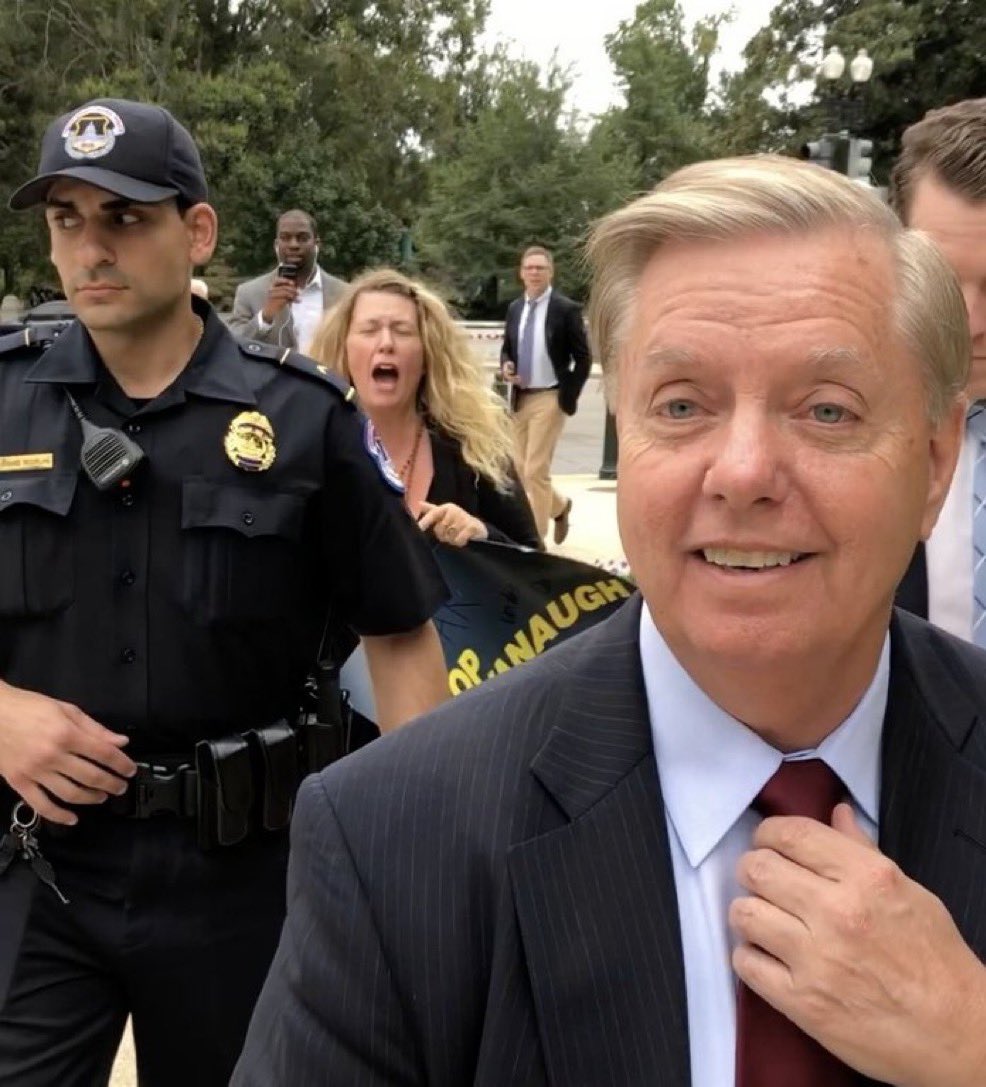 philthatremains's tweet photo. this pic is how i will remember Lindsay Graham https://t.co/STK2pd9Y1z