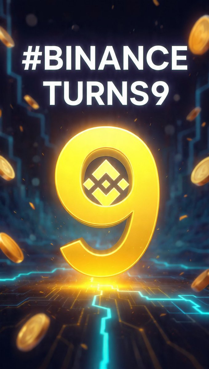 DigitalMar49911's tweet photo. #BinanceTurns9
Nine years. Countless milestones. Endless possibilities. Happy Birthday, Binance! Let's build the future together. 💛 https://t.co/OGenhR0Q8e